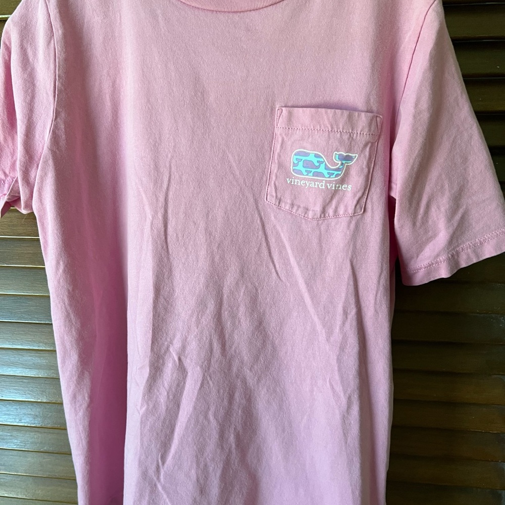 Pink Vineyard Vines Tee